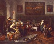 Jan Steen Christening china oil painting reproduction